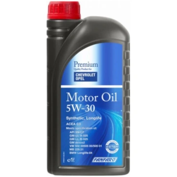 1L - 5W30 OPEL FANFARO GM Dexos2 motoreļļa FANO1