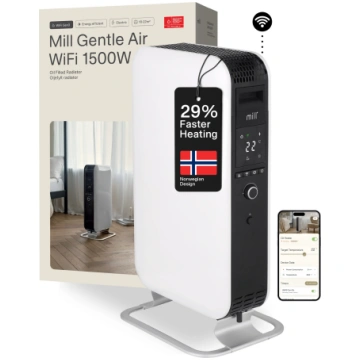Mill Heater OIL1500WIFI3 GEN3 Oil Filled Radiator 