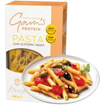 Gam's proteīna makaroni Penne 250g amrita-wat