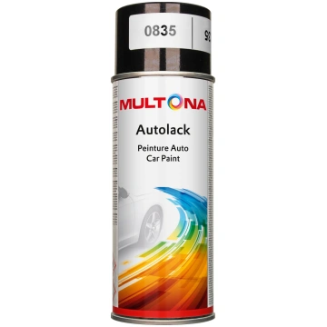 Auto krāsas Multona 835, 0.4 l, melna krās