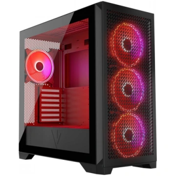 Black COMPUTER CASE EXPANSE T ARGB | AT-EXPANSE-TG