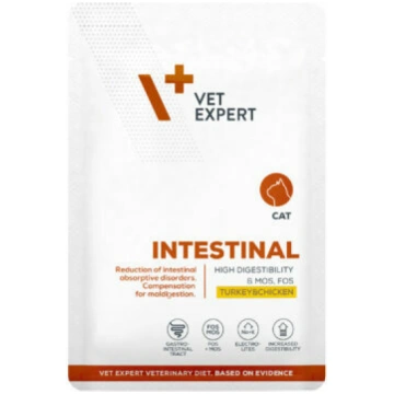 4T VD KAĶU INTESTINAL PAC 100G TĪTARS/VISTA VetExp