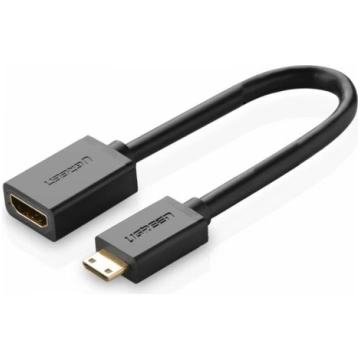 UGREEN 20137 Adapter Mini HDMI to HDMI, 22cm (blac