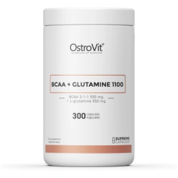 BCAA + Glutamine 1100 mg OstroVit 300 caps