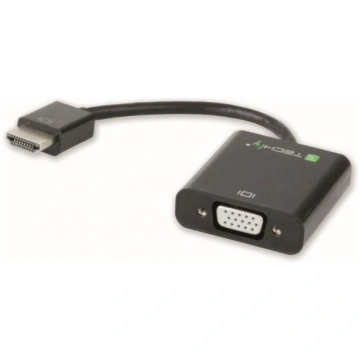 Techly HDMI male to VGA female converter with audi