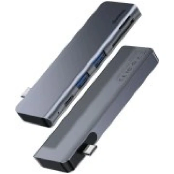 Baseus CAHUB-K0G Harmonica 5in1 Hub USB Type-C to 