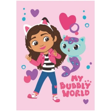 Jerry Fabrics bērnu flīsa pleds Gabby"s Dollhouse 