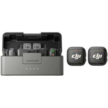 DJI Mic 3 (2 transmitters + Receiver + charging Ca