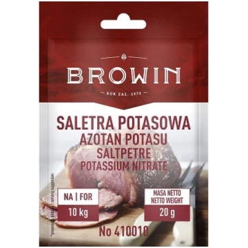 Kālija salpetris gaļas konservēšanai 20g