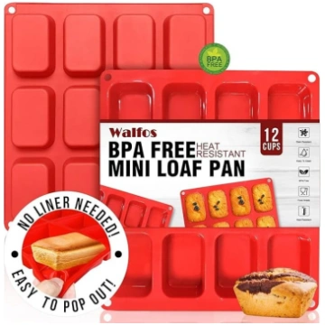 Silikona mini maizes kaste, Walfos 12 veidu mini m