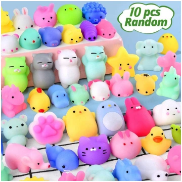 50-5GAB Kawaii Squishies Mochi Anima Squishy rotaļ