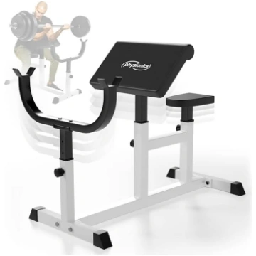 Physionics Preacher Arm Curl Bench rokas bicepsu f