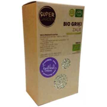Supergarden, zaļie griķi, BIO, 500g