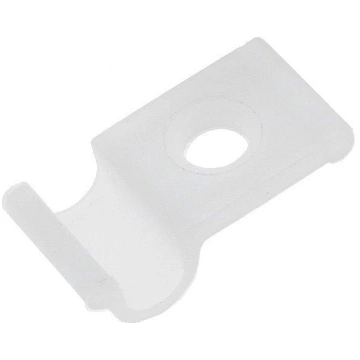 Screw mounted clamp; polyamide; natural; Cable P-c