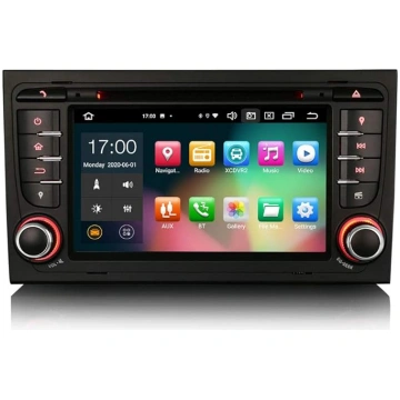 Astoņu kodolu Android 12.0 DAB+ autoradio Audi A4 