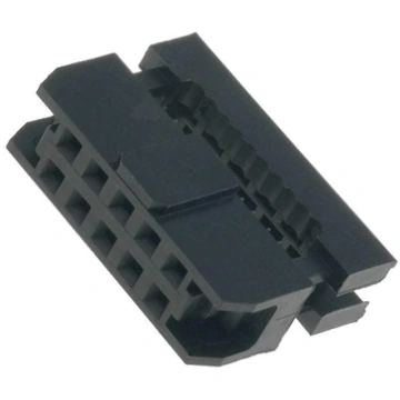Connector: IDC; plug; female; PIN: 10; IDC; for ri