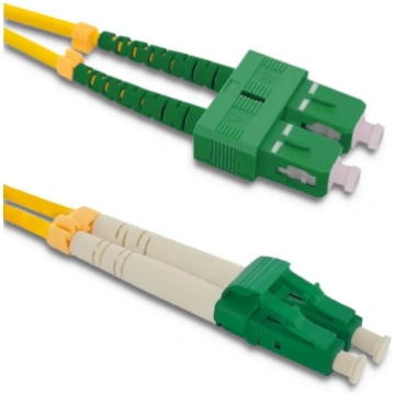 Qoltec Patchcord fiber optic SC/APC - LC/APC | Sin
