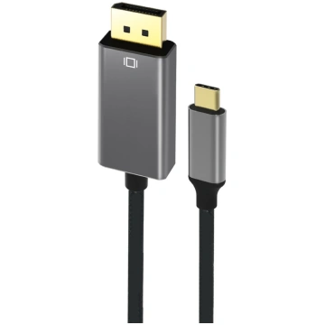 RoGer Kabelis USB-C uz DisplayPort 4K@60Hz / 1.8m 