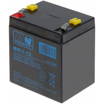 AKUMULATORS 12V/5AH-MW