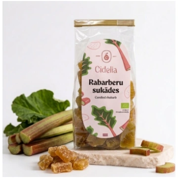 Rabarberu sukādes BIO Cidelia
