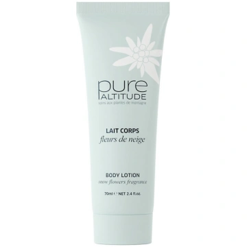 PURE ALTITUDE FLEURS DE NEIGE losjons 70 ml tūbiņā