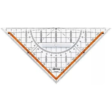 Lineāls Rotring S0903950 Caurspīdīgs