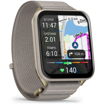 Viedpulksteni Garmin Venu X1 Soft Gold with Titani