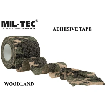 Līmējošā elastīgā lente Mil-tec woodland