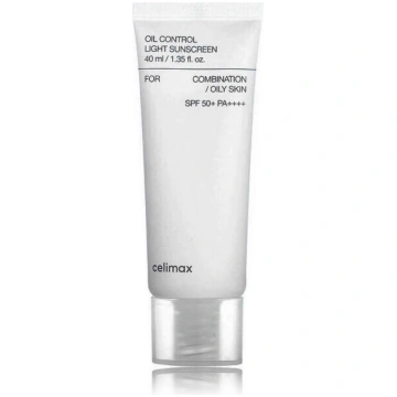 Celimax Oil Control Light Sunscreen SPF50+ sejas s