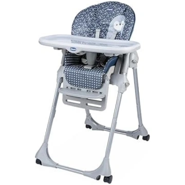 Chicco Polly Easy augstais krēsls un bērnu šūpuļkr