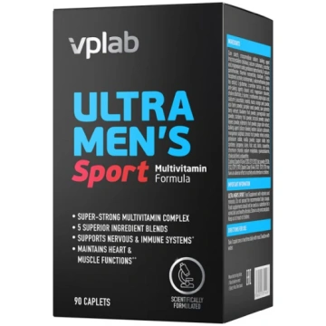 VPLAB Ultra Men's Sport Multivitamin Formula 