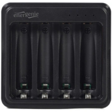 Bateriju lādētājs Gembird USB 4-slot for AA/ AAA B