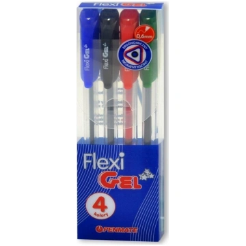 Penmate Dlugopis zelowy Flexi Abra Gel 4 kol PENMA