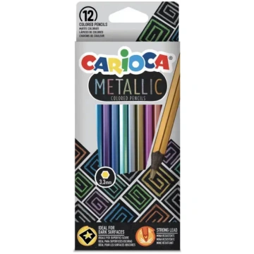Carioca 12 Zippers Metallic 200-13690