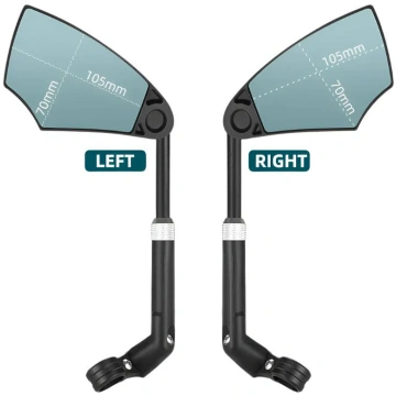 Arch Set WEST BIKING Anti-Glare Bicycle Mirror Han