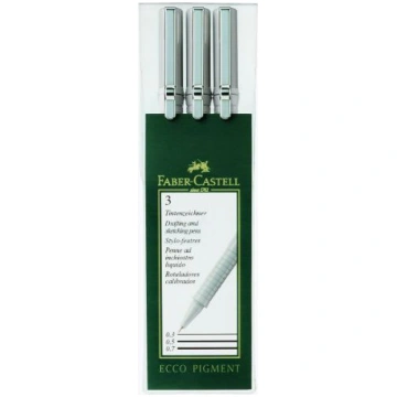 Faber-castell Pildspalva Ecco Pigments 3 gab