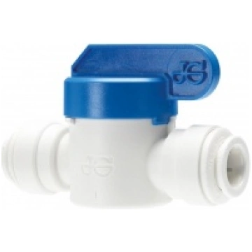 John Guest 3/8" x 3/8 nptf SHUT OFF VALVE ( PPSV45