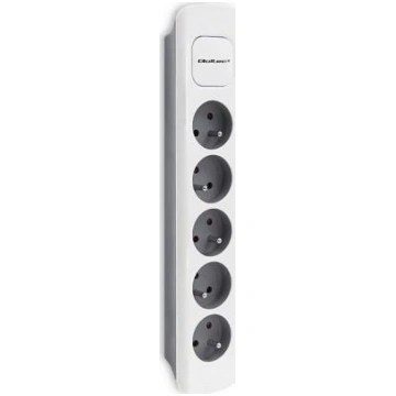 Pagarinātājs Qoltec, 3 x 1 mm², 1.8 m, 5 ligzdas, 