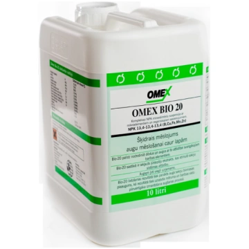 Omex Bio-20, 10L Reģ. nr. H0.09 - 0549 - 08, Augša