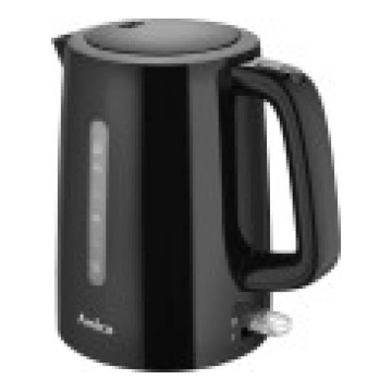 Amica KF 1014 Melna tējkanna [Czajnik Czarny]