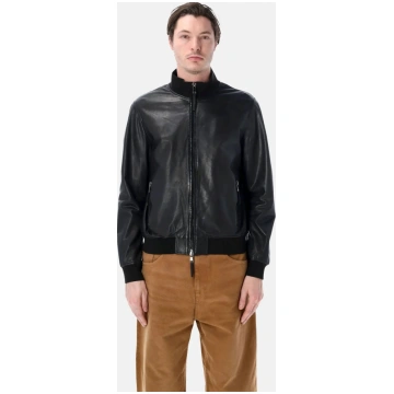 Sword 6.6.44 leather bomber jacket Spazio Pritelli