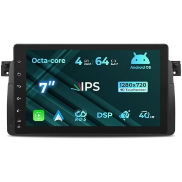 [8-core 4+64GB] Auto radio BMW E46 M3 Rover75 MG Z