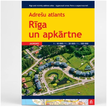 Rīga un apkārtne. Adrešu atlants (nocenots)