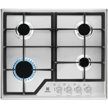 Electrolux gāzes plīts virsma, iebūv. KGS6426SX