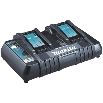 Makita Accessories Dvigubas akumuliatorių įkrovikl