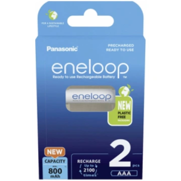 PANASONIC ENELOOP BK-4MCDE/2BE AAA 800 MAH 2 PCS B