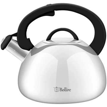 BOLLIRE Tējkanna ar svilpi Bollire, 2.5 l, nerūsēj
