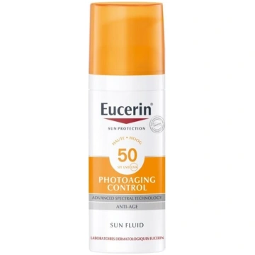 Saules Fluids - Eucerin - Foto novecošanas kontrol