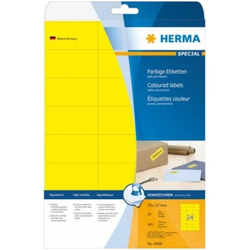 Herma Etykiety A4, matowy 480 (4466) | 4466 | 4008