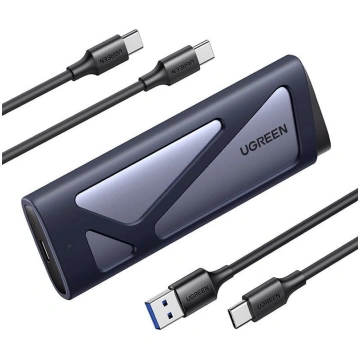 Ugreen CM767 M.2 NVMe/SATA SSD Disk Case Aluminium
